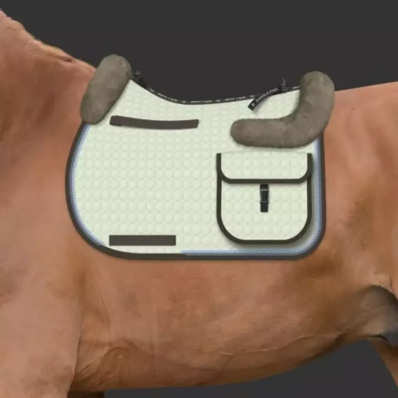 Tapis Mattes personnalisable randonne cheval amortisseur mouton Vente Directe