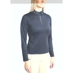 POLO MANCHES LONGUES MOSUSAN ROSEGOLD PRINT MONTAR – Bleu marine – S Commander Maintenant