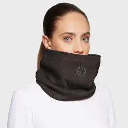 TOUR DE COU CRYSTAL SQUARE FW25 SAMSHIELD – Mocha Commande En Gros
