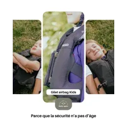 Prix Bas GILET AIRBAG COMPLET KIDS XXS NOIR MLV3-H HIT AIR