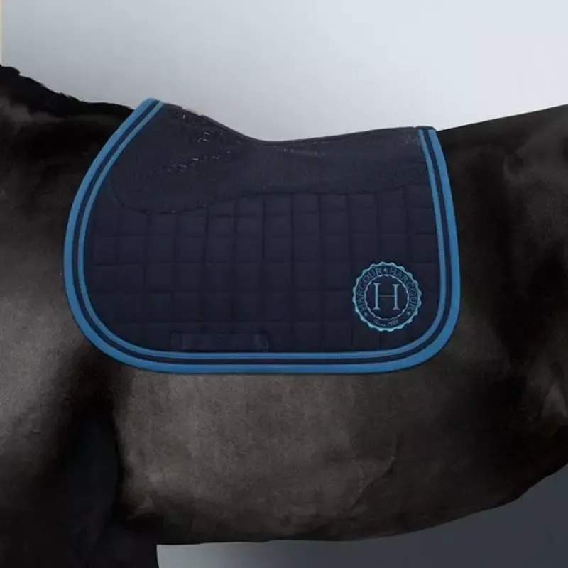 Acheter En Ligne Tapis cheval Sara Harcour – Cheval Dressage – Marine
