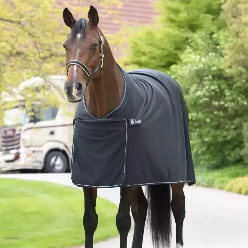 Couverture cheval Bucas schante Panel - 155 cm - Noir Petit Prix