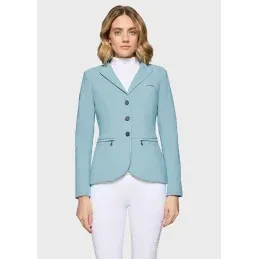 Offre Limite VESTE CONCOURS VICTORINE CRYSTAL FABRIC SS26 SAMSHIELD - Neptune - 36