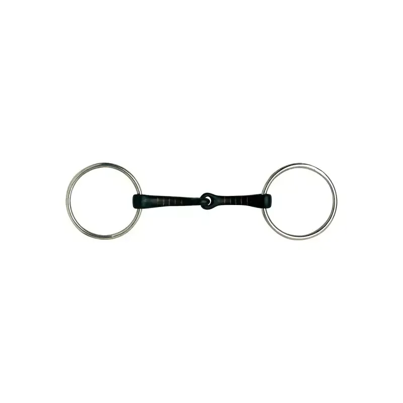 Vente Directe Mors western de travail deux anneaux Sweet Iron pour la salivation