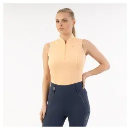 POLO SANS MANCHES SS26 ANKY – Peach fuzz – S Achat Immdiat