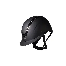 Pas Cher CASQUE KAIDA HKM - Noir - argent - 55/57