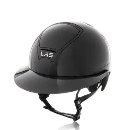 Prix Promo CASQUE OPERA GLOSSY LARGE VISIERE LAS – Noir – M 51/59