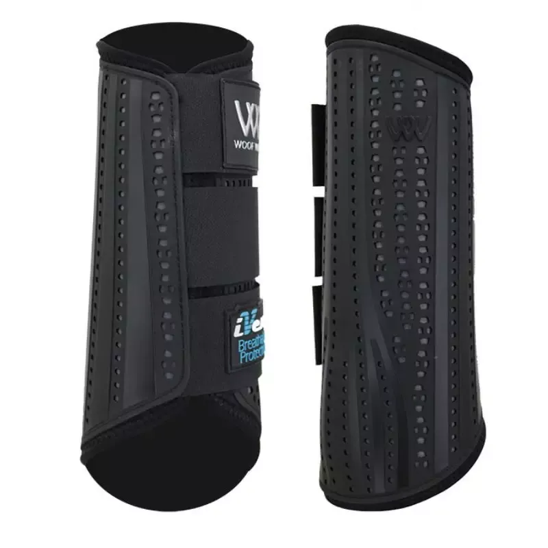 Gutres postrieures cross cheval Ivent Event Woof Wear – L – Noir Certifi