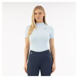 TEE-SHIRT MOCKNECK SS26 ANKY – Noir – XS Top Vente
