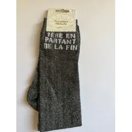 Expdition Rapide CHAUSSETTES PAILLETTES EQUITATION - 1ERE EN PARTANT DE LA FIN - Mauve