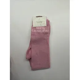 CHAUSSETTES PAILLETTES EQUITATION - 100% CAVALIERE - Noir Quantit Limite
