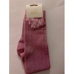 CHAUSSETTES PAILLETTES EQUITATION - IL SAUTE MOI JE PRIE - Kaki Offre Limite