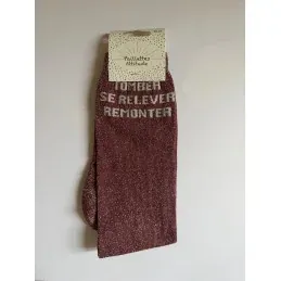 CHAUSSETTES PAILLETTES EQUITATION - TOMBER SE RELEVER REMONTER - Noir Populaire