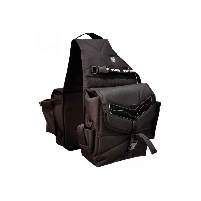 Prix Choc Sacoche Waldhausen Premium double pont cheval - Noir
