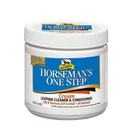 Crema para cuero – Horseman&rsquo;s One Step – Absorbine – T.039 Quantit Limite