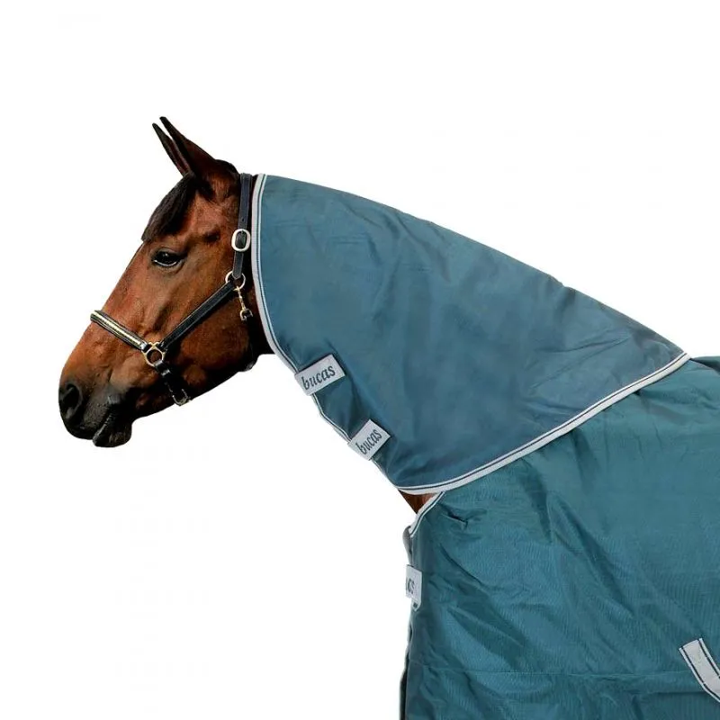 Couvre Cou Cheval Bucas pour couverture Atlantic 300g - M- 135 - Vert Dernire Chance
