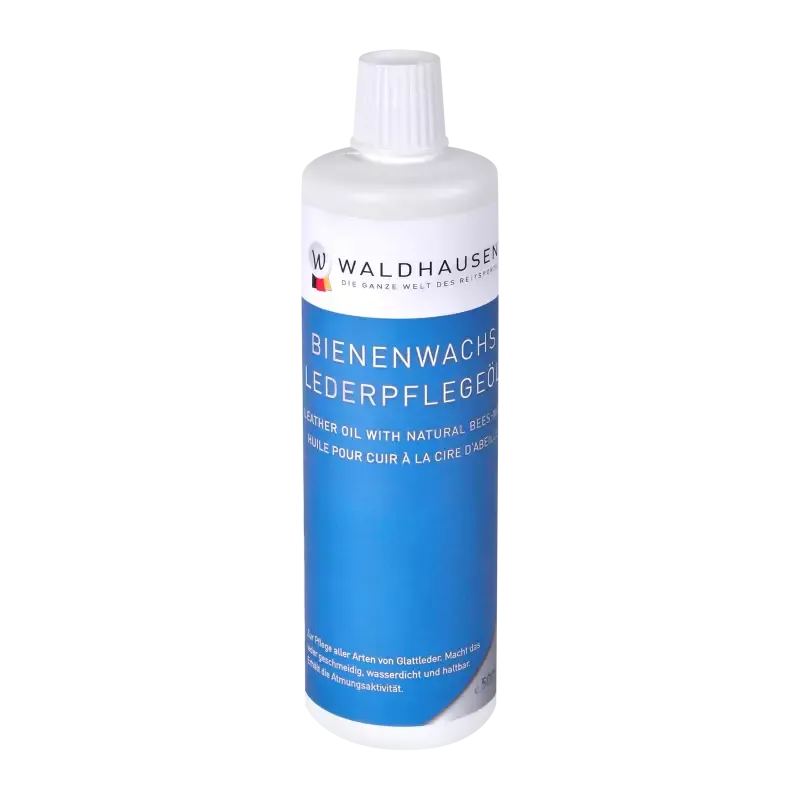 Huile pour cuir la cire d'abeille Waldhausen - Huile cuir quitation 500ml Meilleur Choix