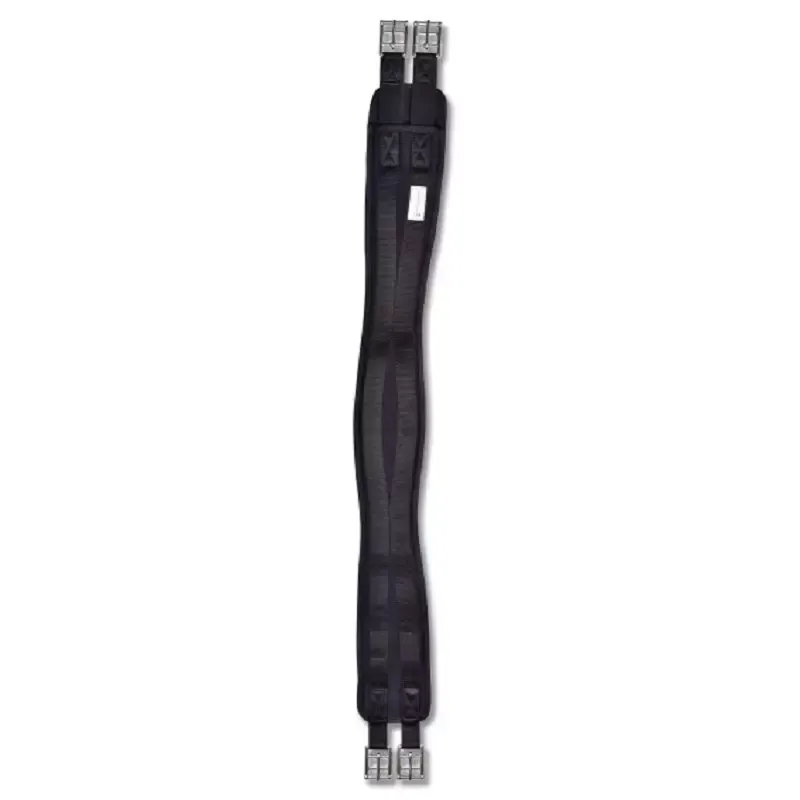 Remise Sangle anatomique Waldhausen noprne gel lastique cheval - 110 cm - Noir