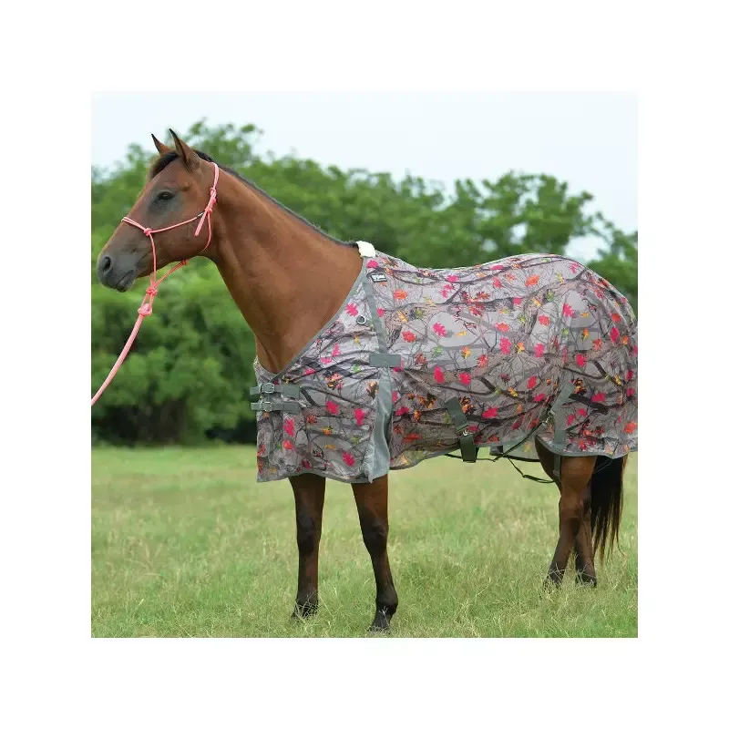 Couverture cheval anti-insectes Hot Leaf Feuilles d&rsquo;Automne Cashel – 155 cm – Feuilles automne Commande En Gros