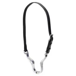 COLLIER ANTI TIQUEUR ALU AVEC SANGLE EN CUIR PREMIERE Authentique