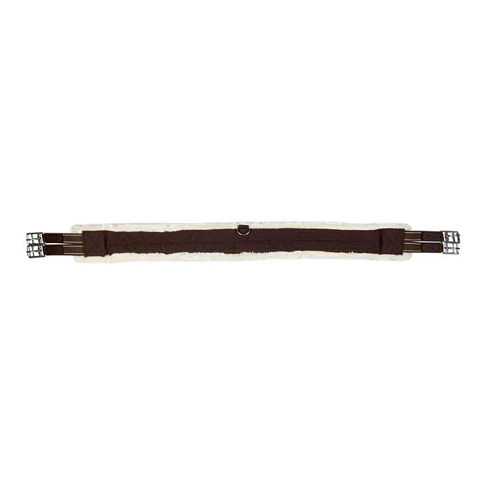 Cincha -Teddy- HKM - marrn/crema / 135 Satisfait Ou Rembours