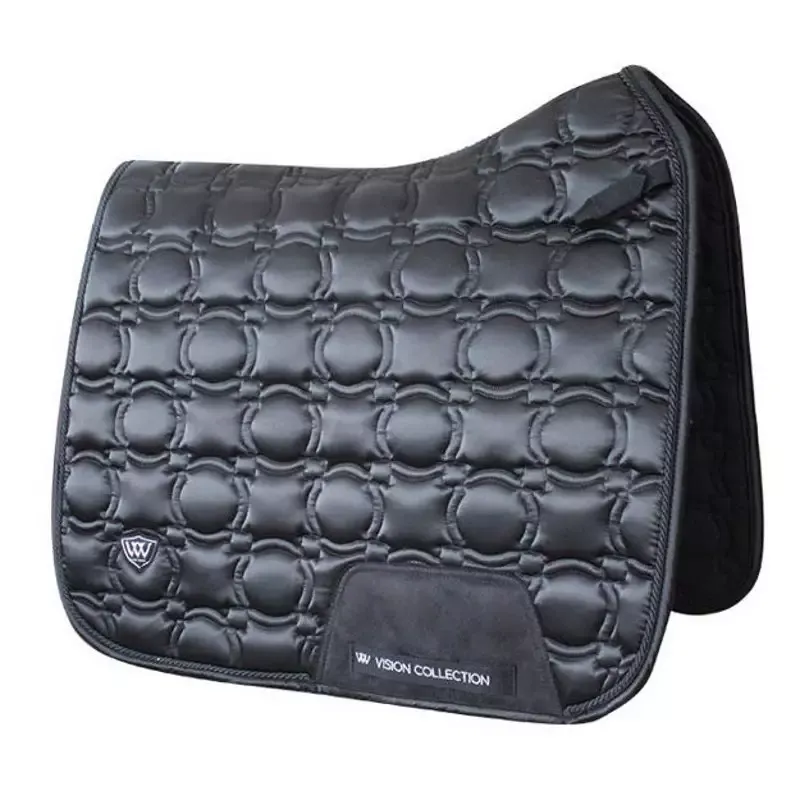 Tapis Woof Wear Satin Vision dressage cheval – Cheval Dressage – Noir Commande En Gros
