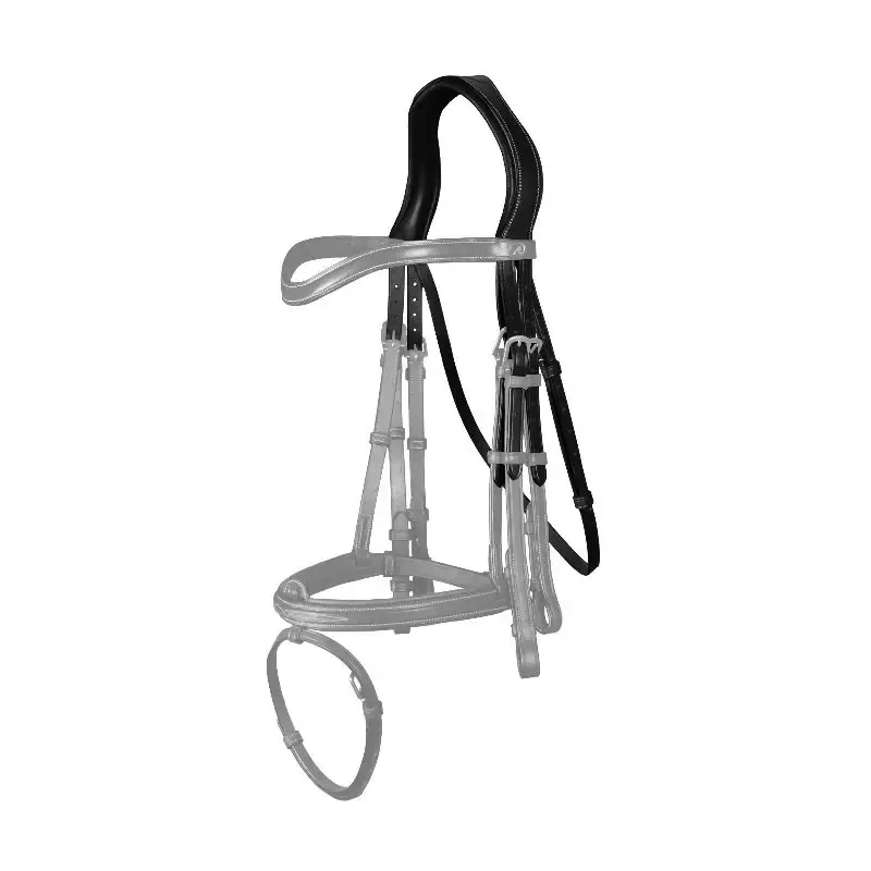 Ttire de bride Dy&rsquo;on D Collection cheval – FULL – Noir Offre Limite