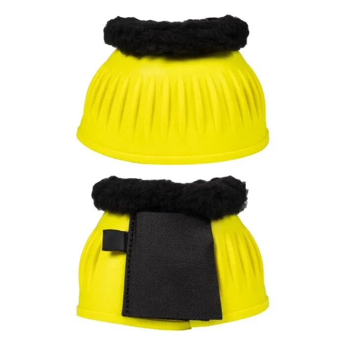 Campanas de salto de caucho -Atlanta Neon- pieles HKM - rosa nen / L Achat Immdiat