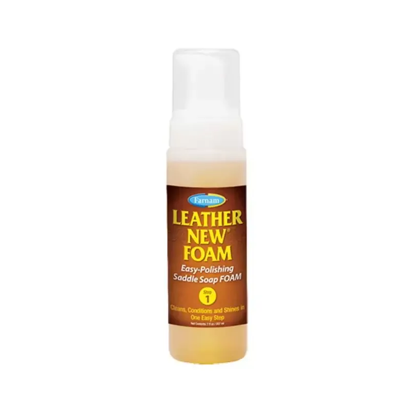 Leather New Foam Farnam – Savon cuir cheval Expdition Rapide