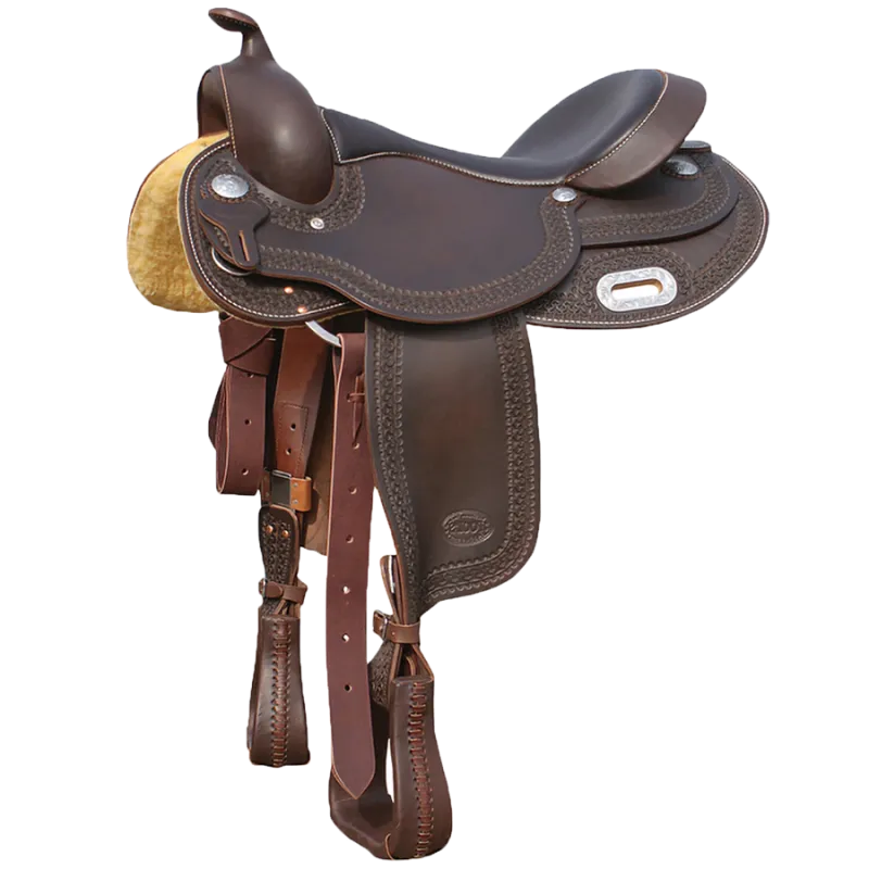 Selle western reining Round Skirt Pas Cher