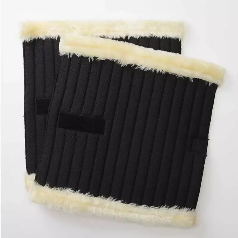 Sous-bandes cheval Kavalkade Klimatex respirantes avec bordure mouton synthtique - Noir Offre Spciale