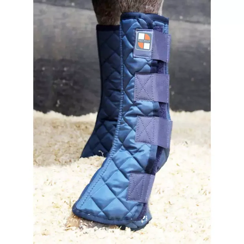Livraison Gratuite Gutres Equilibrium cheval Stable Chaps Velcro box – XL – Marine