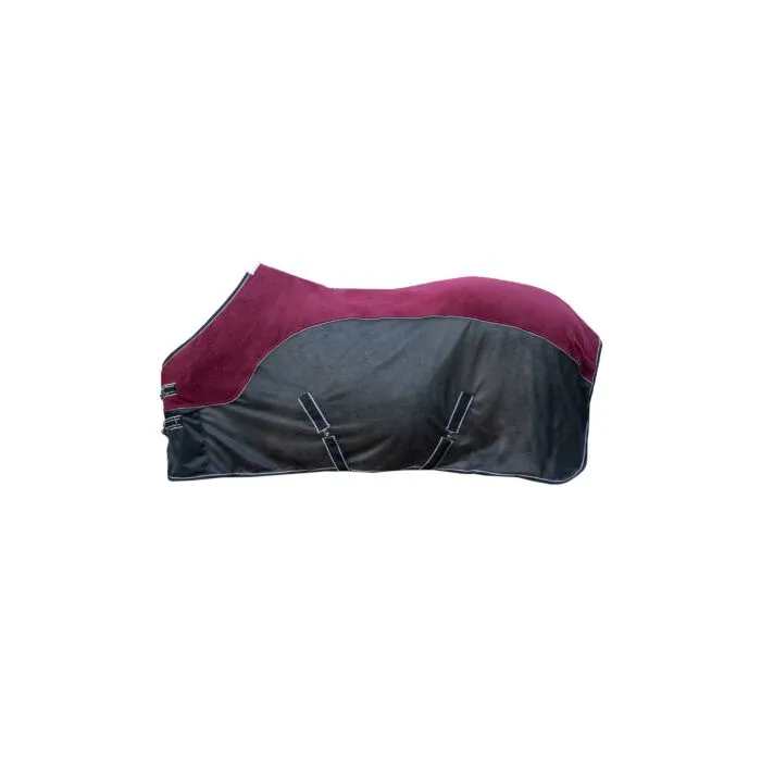 Livraison Gratuite Manta anti-moscas -Comfort- con polar HKM - gris/natural/azul / 125