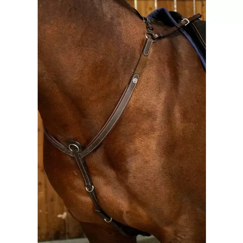 Collier de chasse Working by Dy'on cheval pont - Cob/pur-sang - Noisette Usine Directe