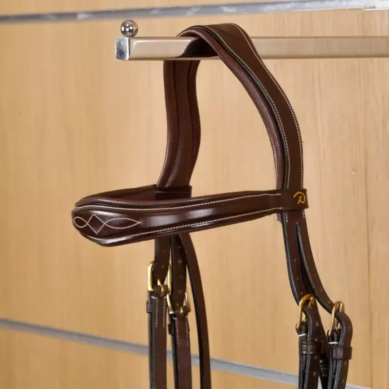Bon March Frontal droit Dy&rsquo;on D Collection anatomique cheval – Cob/pur-sang – Noisette
