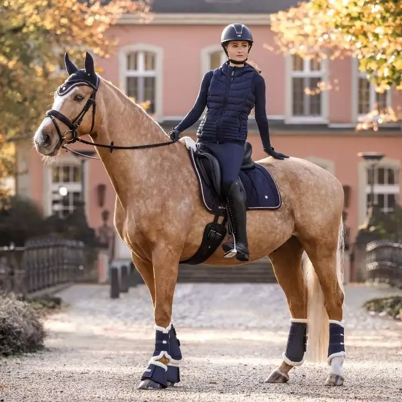 Cloches cheval Comfort Waldhausen doubles mouton - XXL - Rouge vin Super Prix