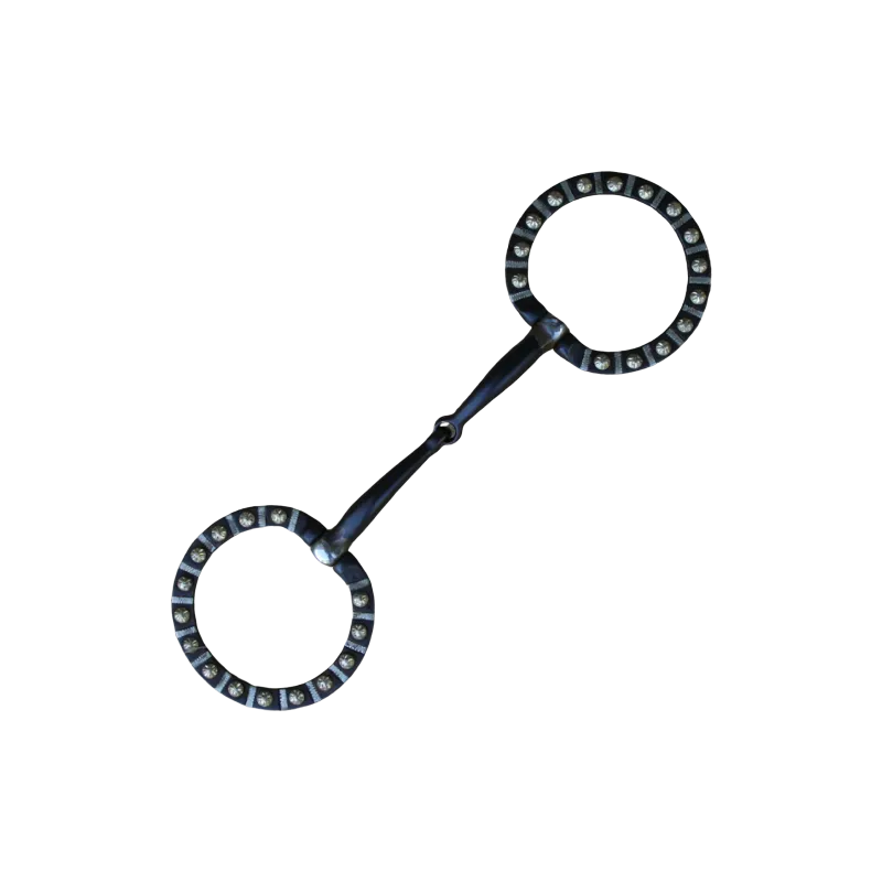 Snaffle de show clous argents Livraison Gratuite
