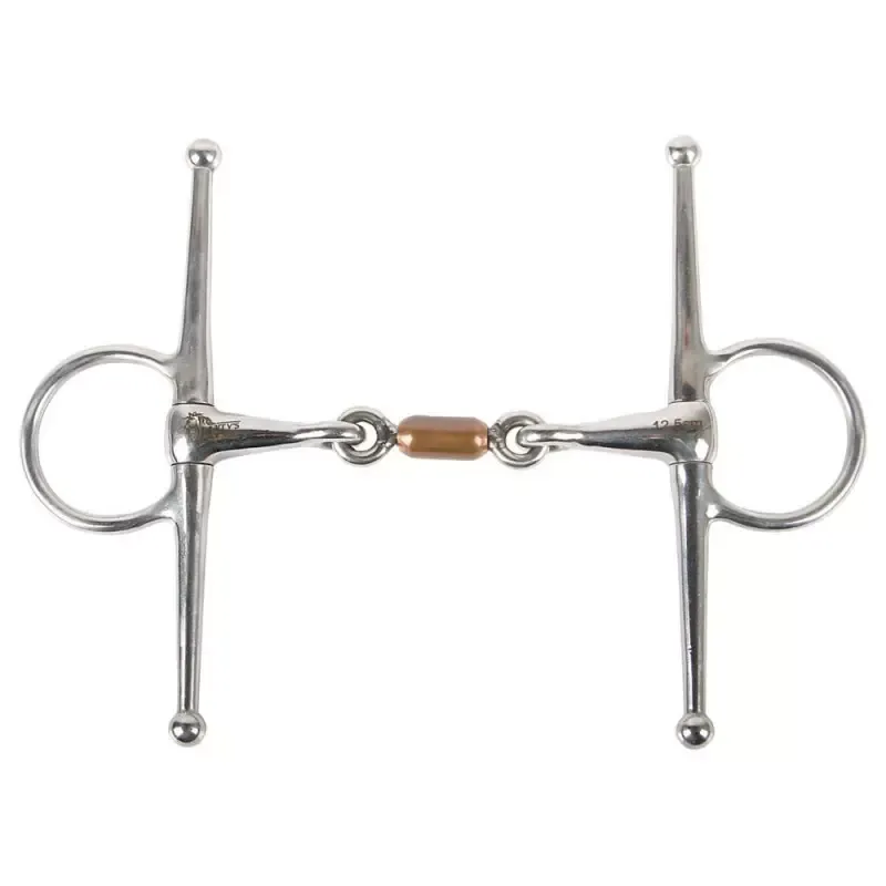 Livraison Gratuite Mors aiguille Harry&rsquo;s Horse double brisure en cuivre