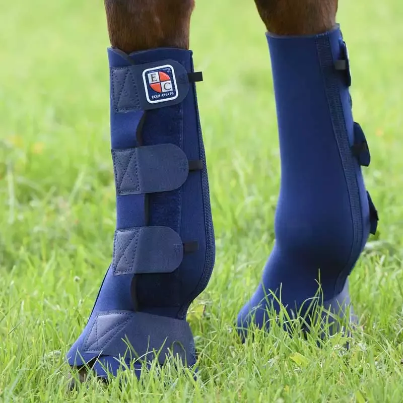 Gutres Equilibrium cheval paddock Hardy Chaps velcro - M - Marine Livraison Express