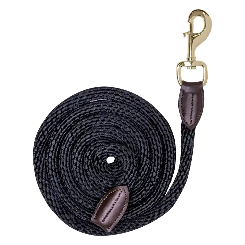 Longe cheval prsentation Exclusive  mousqueton Waldhausen – Bleu nuit Solde