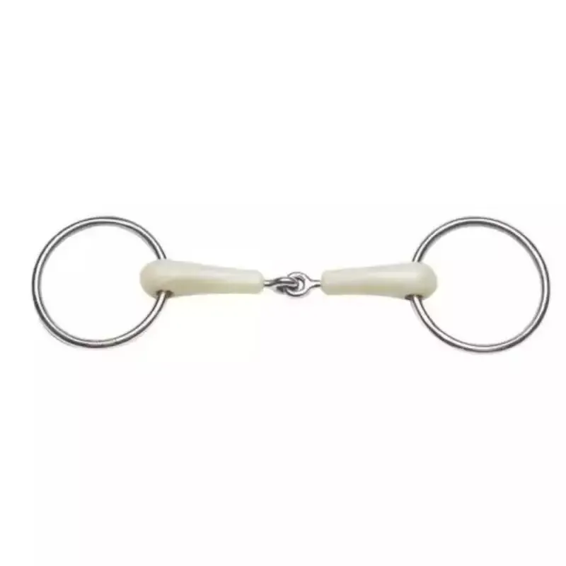 Mors cheval deux anneaux rsine pomme Flexi Acheter En Ligne
