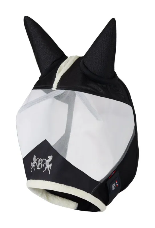 Masque anti-mouches B Vertigo Delux avec fausse fourrure – Cob – Marine fonc Satisfait Ou Rembours