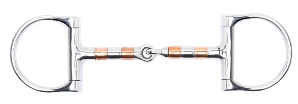 Certifi Mors Verdun rouleaux cuivre Horze – 115 mm