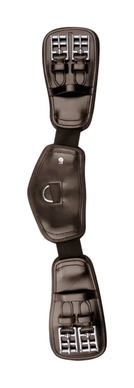 Sangle courte Waldhausen cuir lastique - 65 cm - Marron Usine Directe
