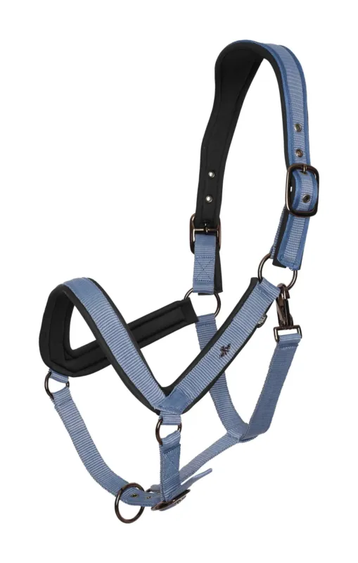 Bon Plan Licol HV Polo Essential – Cheval – Bleu brume fonc