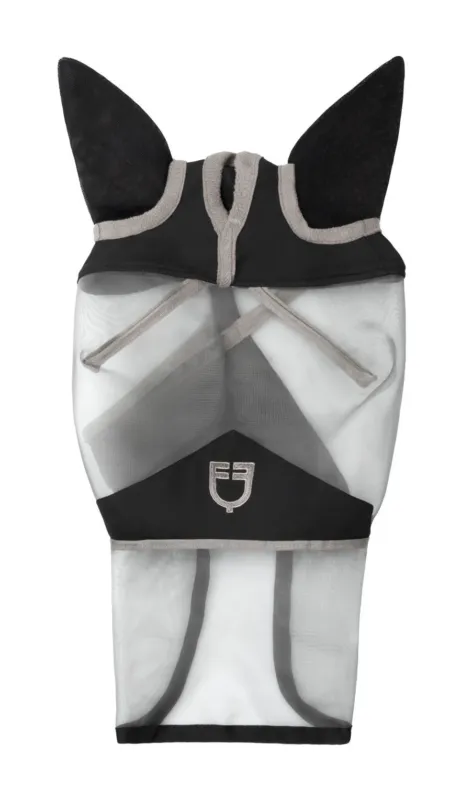 Commander Maintenant Masque anti-mouches Equestro complet avec logo – M – Gris