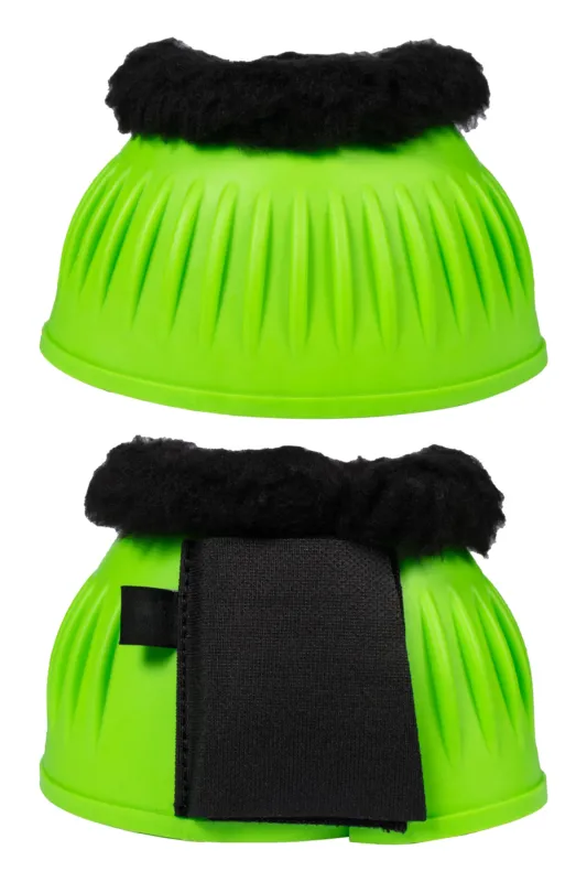 Achat Immdiat Cloches en caoutchouc HKM Atlanta Neon avec fourrure – 2XL – Vert non
