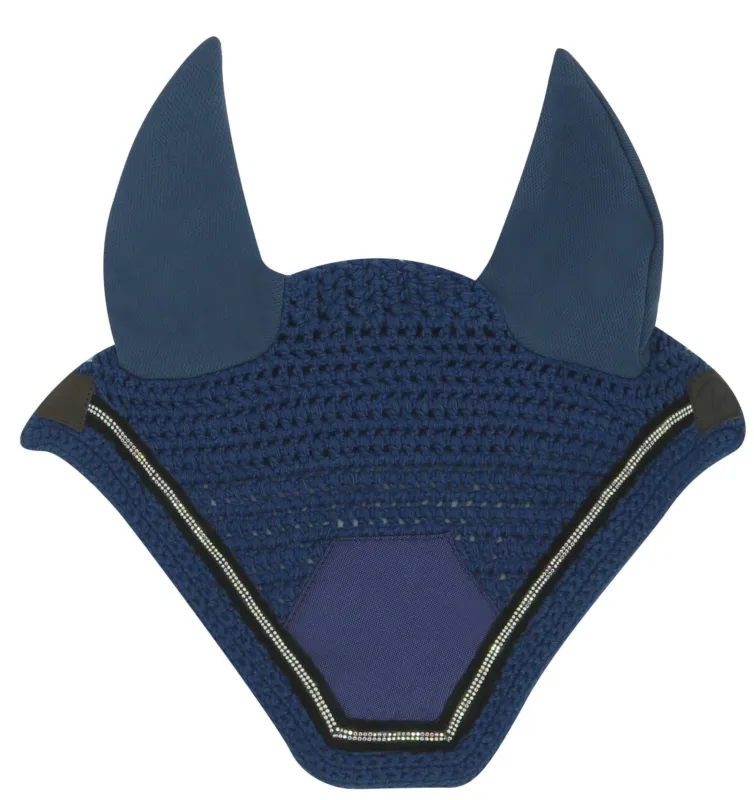 Bonnet chasse mouche Equithme Domino – Bleu Achetez Aujourdhui