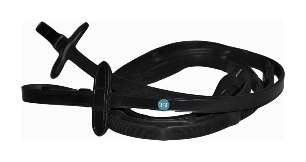 Achat Immdiat Rnes caoutchouc T de T arretoirs – Poney – Noir