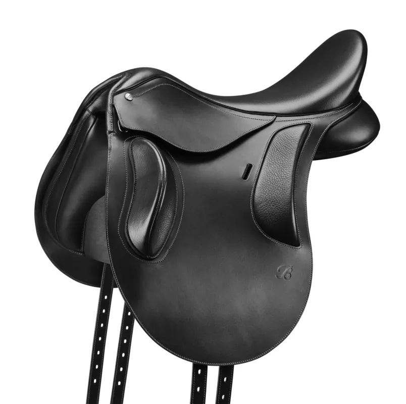 Selle mixte Bates Versa - 17,5" - Noir Offre Du Jour